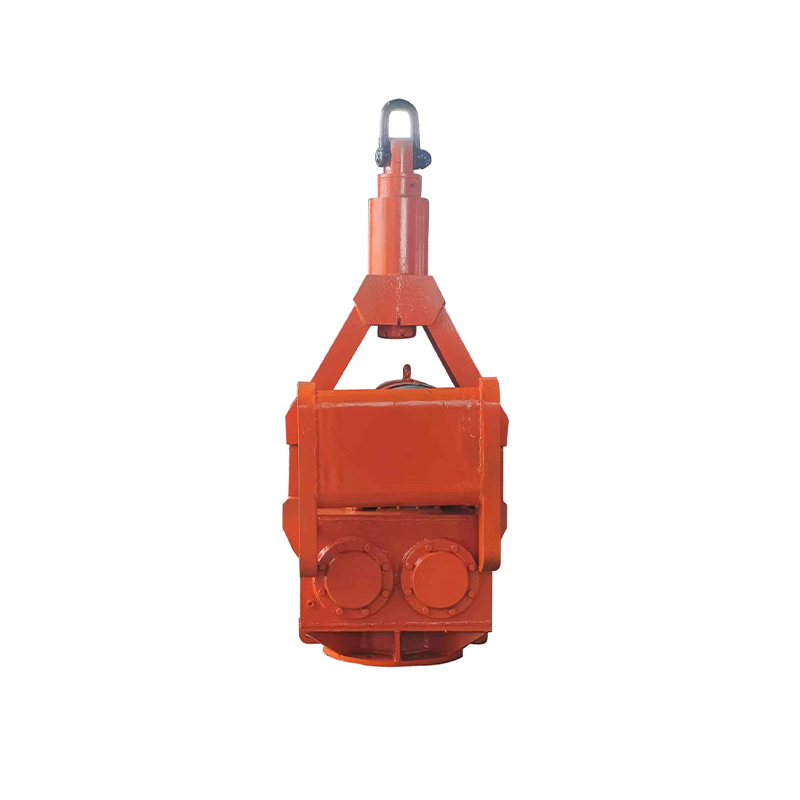 Motor-driven inner spring isolation vibration hammer for construction engineering