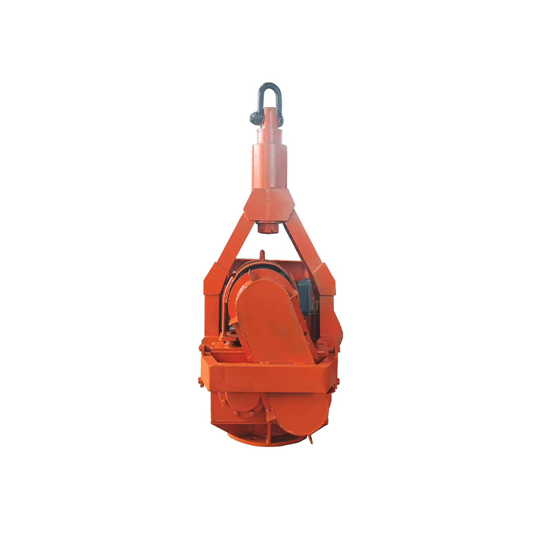 Motor-driven inner spring isolation vibration hammer for construction engineering