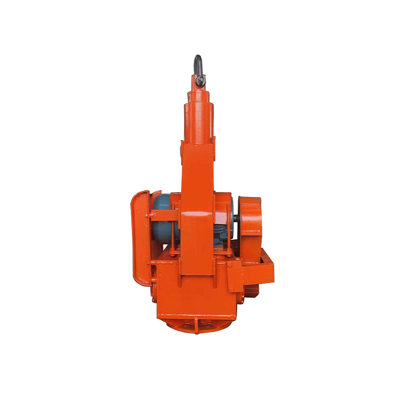 Motor-driven inner spring isolation vibration hammer for construction engineering