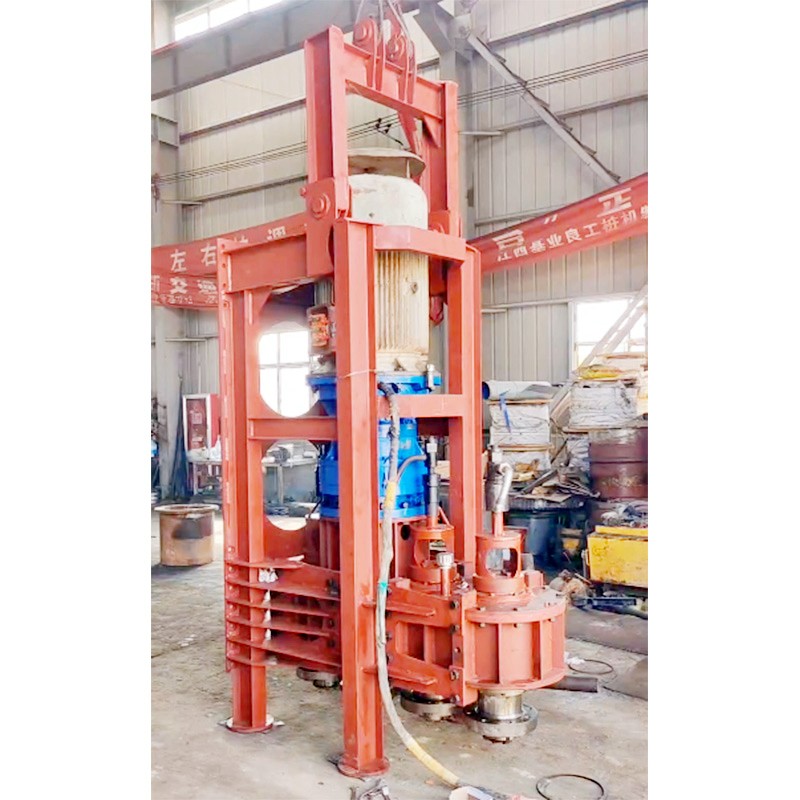 Construction engineering multi-head drilling rig